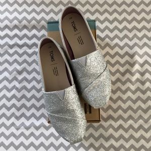 Toms Glitter flats